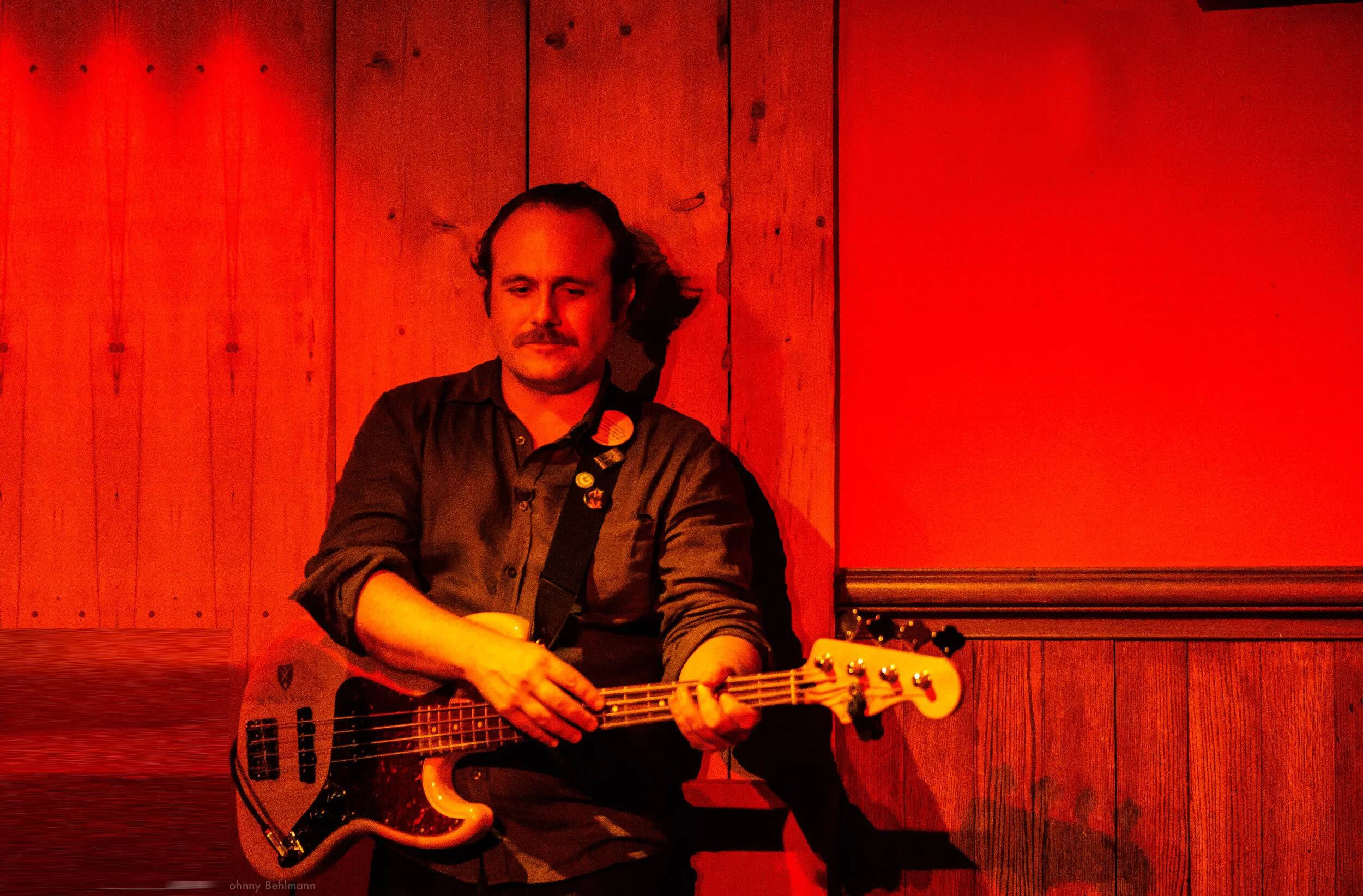 Richard Thieriot playing bass
